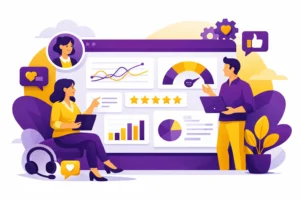 Dashboard de experiência do cliente na prática
