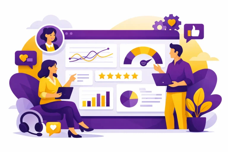 Dashboard de experiência do cliente na prática