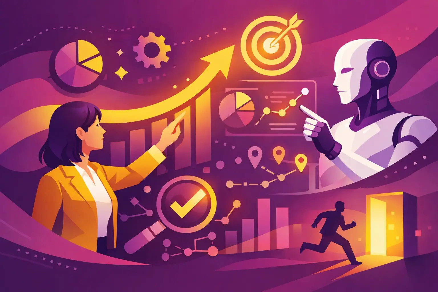 Insights guiados por IA que geram ação