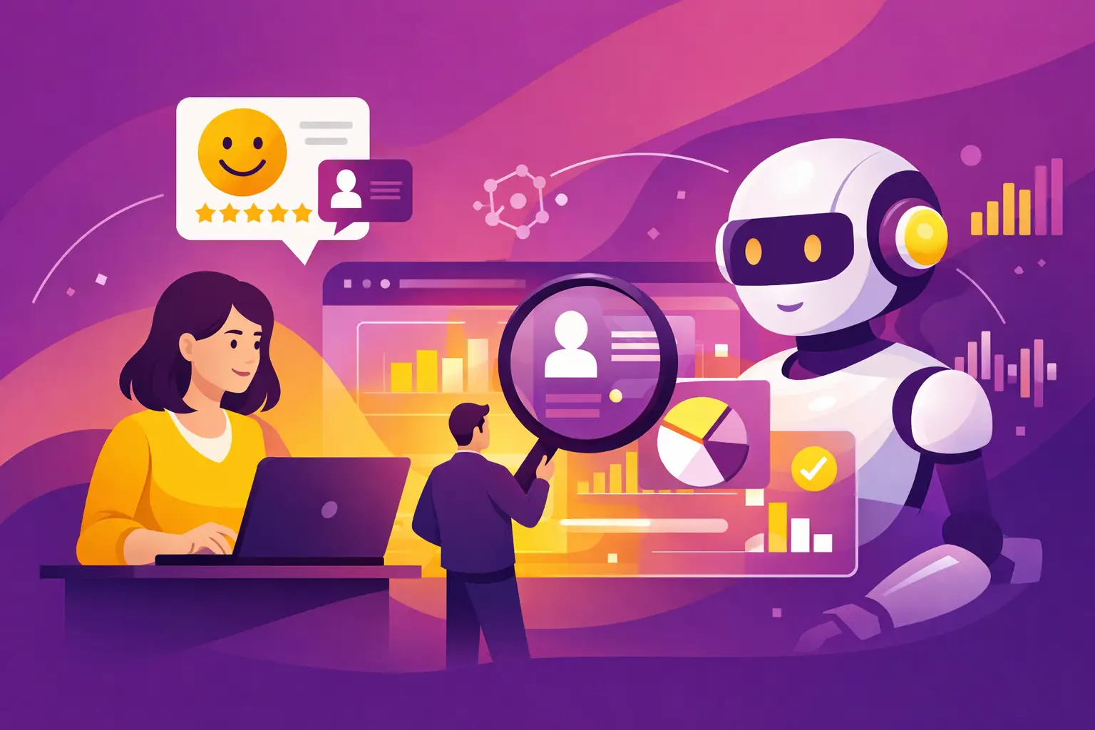 Como analisar feedback com IA na prática
