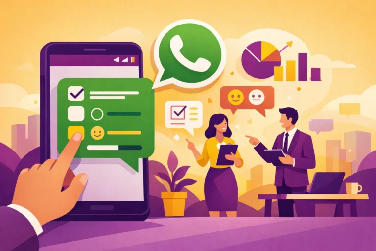 Pesquisa por WhatsApp para empresas: como agir