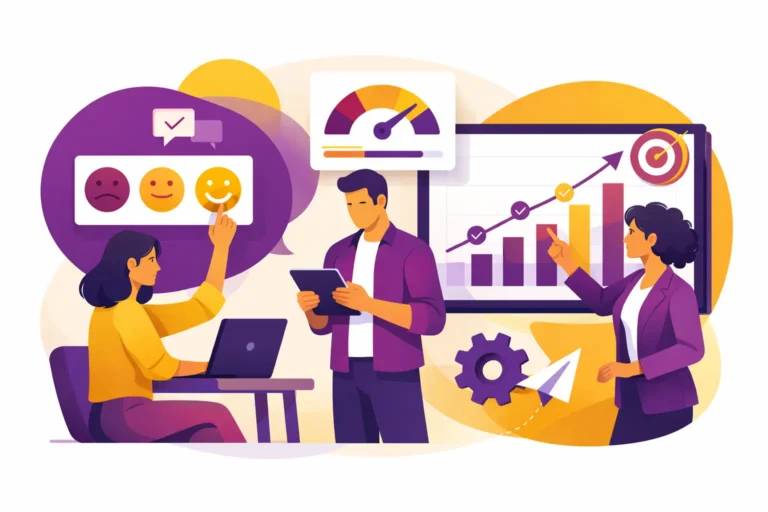 Software de feedback empresarial que gera ação