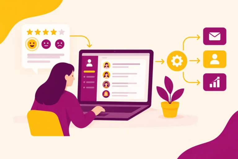 Como integrar feedback ao CRM com ação real